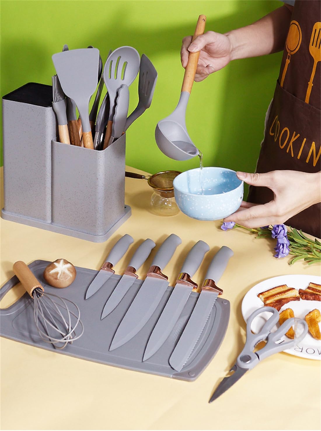 19 Pcs Kitchen Utensils Set
